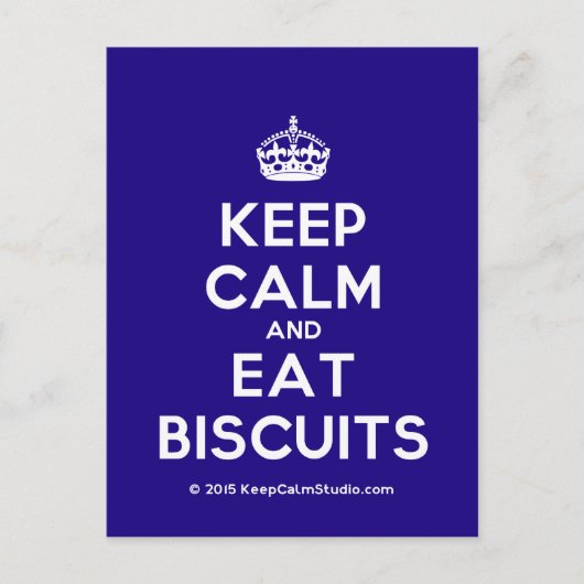 Kalk- en etsteenkoekjes briefkaart (Voorkant)