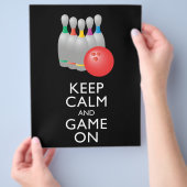 KALK EN GAME AAN - Bowling Flyer (Hand)