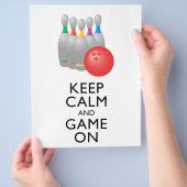 KALK EN GAME AAN - Bowling Flyer (Hand)