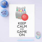 KALK EN GAME AAN - Bowling Flyer (Enkel)