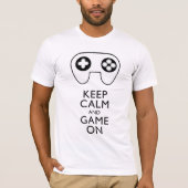 KALK- EN GAME-BEELDSCHERM T-SHIRT (Voorkant)