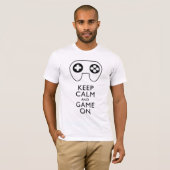 KALK- EN GAME-BEELDSCHERM T-SHIRT (Voorkant volledig)