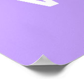 Kalk en handwas aan - Coronavirus en griep Poster (Hoek)