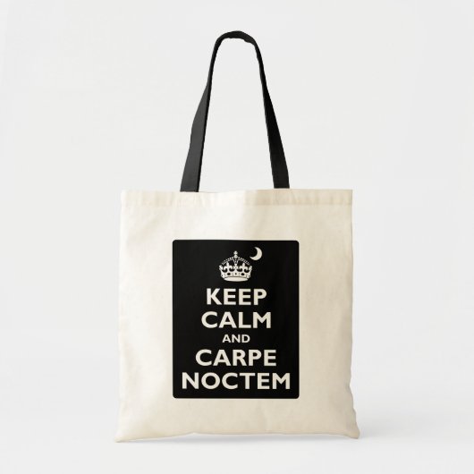 Kalk en karper houden tote bag (Voorkant)
