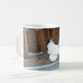 Kalk- en mestkippen houden koffiemok (Voorkant links)