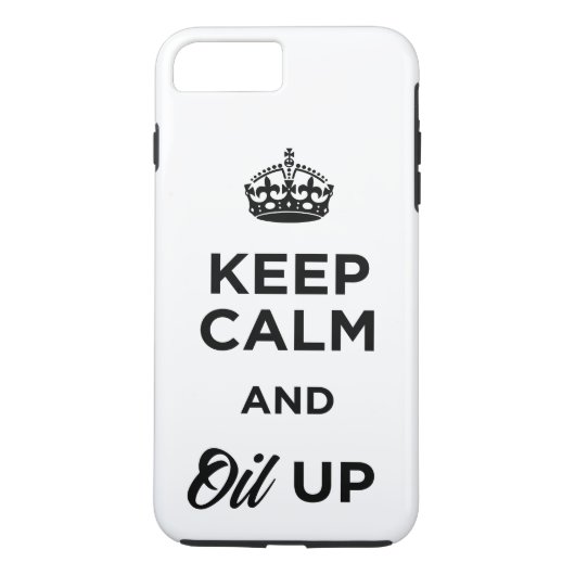 Kalk en olie omhoog houden Case-Mate iPhone case (Achterkant)