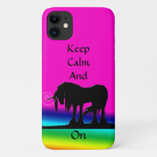 Kalk en onkruidenierswaren aan (regenboog) Case-Mate iPhone case
