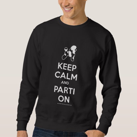 Kalk en parti bewaren op zoet shirt (WHITE INK) (Voorkant)