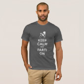Kalk en parti op het Shirt houden (grijs/zilver) (Voorkant volledig)