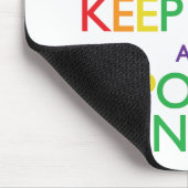 Kalk- en Poop Rainbows Unicorn Muismat (Hoek)