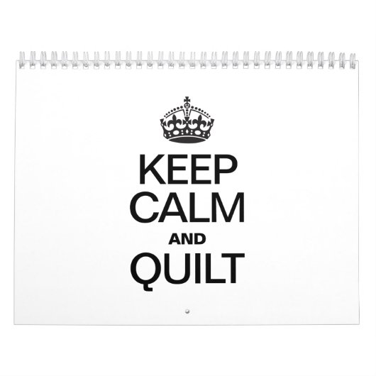 KALK EN QUILT BEWAREN KALENDER (Hoes)