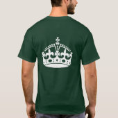 Kalk- en rook-onkruid houden t-shirt (Achterkant)