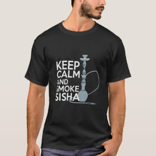 Kalk en rook shisha Shisha Hookah roken T-shirt