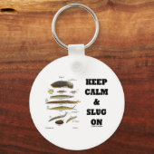 Kalk en slok aan (Humor zuigen) Sleutelhanger (Voorkant)