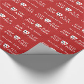 KALK- EN SPEELPOKER-aangepast verpakkingspapier BE Cadeaupapier (Hoek)