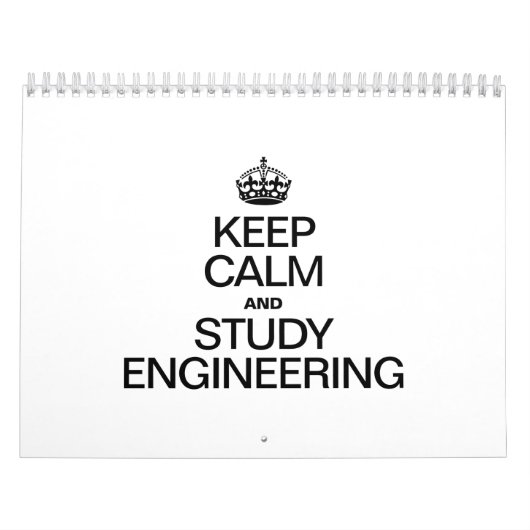 KALK- EN STUDIEMENGINEERING BEWAREN KALENDER (Hoes)