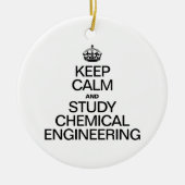 KALK- EN STUDIESCHEMISCHE ENGINEERING BEWAREN KERAMISCH ORNAMENT (Voorkant)