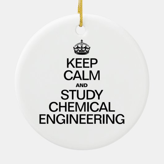 KALK- EN STUDIESCHEMISCHE ENGINEERING BEWAREN KERAMISCH ORNAMENT (Achterkant)