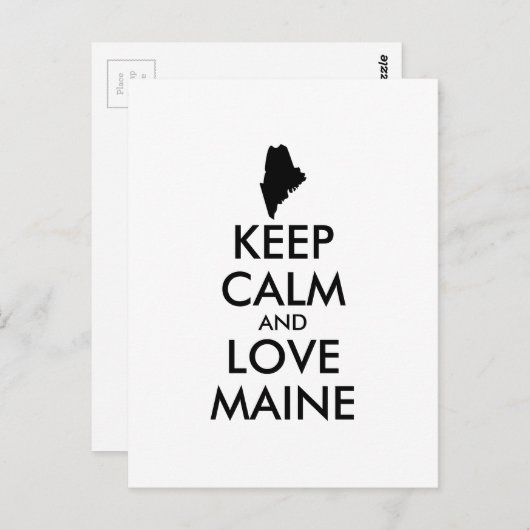  KALK EN VERLIES MAINE BRIEFKAART (Voorkant / Achterkant)