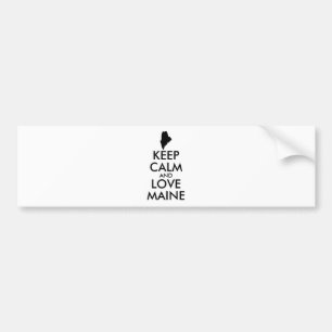  KALK EN VERLIES MAINE BUMPERSTICKER