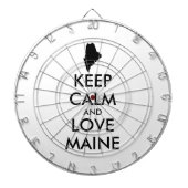  KALK EN VERLIES MAINE DARTBORD (Voorkant)