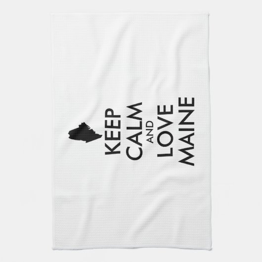 KALK EN VERLIES MAINE THEEDOEK (Verticaal)