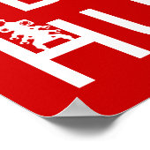 Kalk- en vernietigingsmensheid (robots) behouden poster (Hoek)