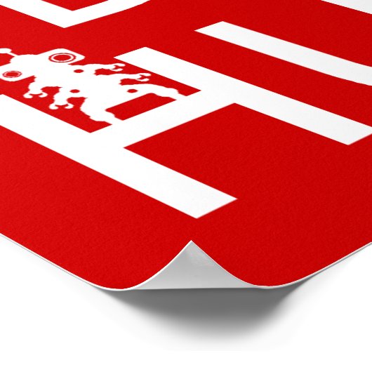 Kalk- en vernietigingsmensheid (robots) behouden poster (Hoek)