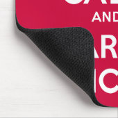 Kalk en voer HCl houden Muismat (Hoek)