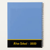 Kalk- en waswagens houden planner (Achterkant)