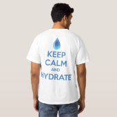Kalk en water houden t-shirt (Achterkant volledig)