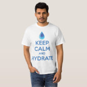Kalk en water houden t-shirt (Voorkant volledig)