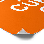 Kalk en zorg houden op leukemiekanker Poster (Hoek)