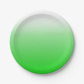 kalk groen naar witte gradiënt #00cc00 partij bord (Voorkant)