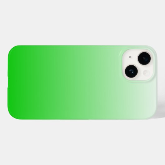 kalk groen tot wit verloop #00cc00 Case-Mate iPhone case (Achterkant (horizontaal))