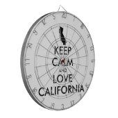  KALK VAN DE HOUDING EN VERLIES CALIFORNIË DARTBORD (Voorkant Links)