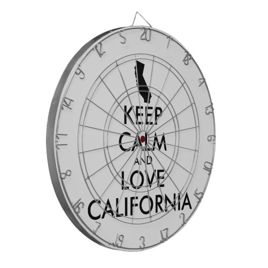  KALK VAN DE HOUDING EN VERLIES CALIFORNIË DARTBORD (Voorkant Links)