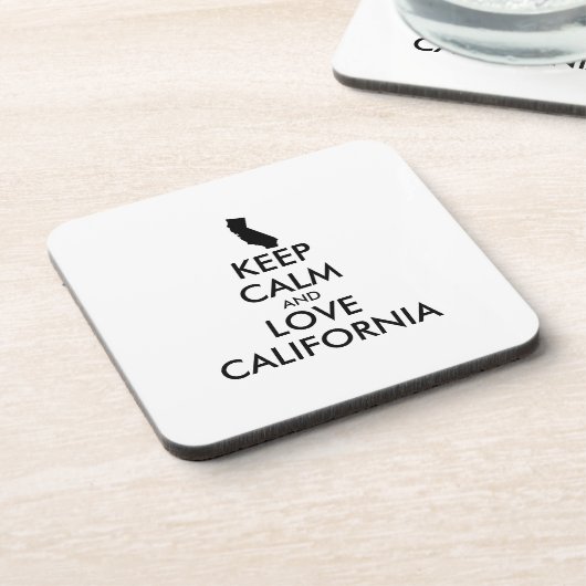  KALK VAN DE HOUDING EN VERLIES CALIFORNIË DRANKJES ONDERZETTER (Linkerzijde)