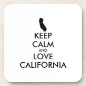  KALK VAN DE HOUDING EN VERLIES CALIFORNIË DRANKJES ONDERZETTER (Voorkant)