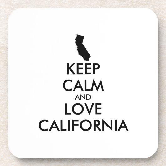  KALK VAN DE HOUDING EN VERLIES CALIFORNIË DRANKJES ONDERZETTER