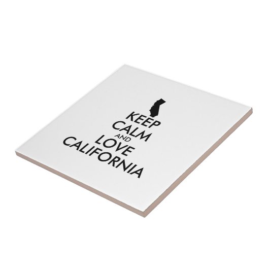  KALK VAN DE HOUDING EN VERLIES CALIFORNIË TEGELTJE (Zijkant)