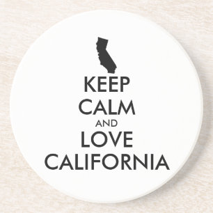  KALK VAN DE HOUDING EN VERLIES CALIFORNIË ZANDSTEEN ONDERZETTER
