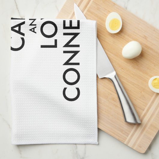 KALK VAN HET BEHOUD EN VERLIES VERBINDING THEEDOEK (Quarter Fold)