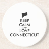  KALK VAN HET BEHOUD EN VERLIES VERBINDING ZANDSTEEN ONDERZETTER (Voorkant)