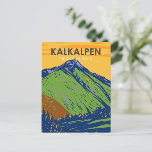 Kalkalpen Nationaal Park Oostenrijk  Briefkaart (Staand voorkant)