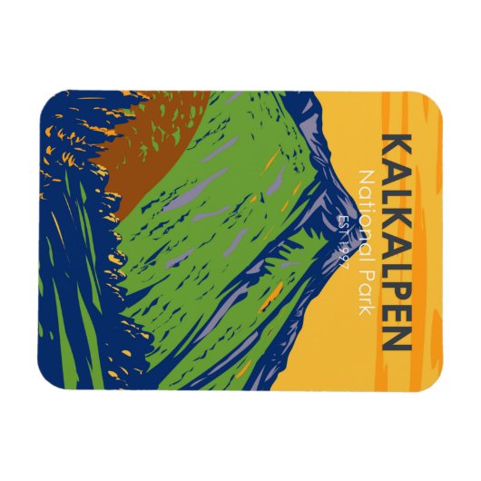 Kalkalpen Nationaal Park Oostenrijk  Magneet (Horizontaal)