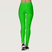 Kalkgroen 00cc00 leggings (Achterkant)