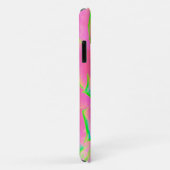 Kalkgroen en roze Succulent Sedum Rosette Case-Mate iPhone Case (Achterkant/rechts)