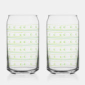 kalkgroen sodaglas blikvorm glas (Rechts)