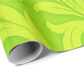 kalkgroen strak patroon cadeaupapier (Rol Hoek)